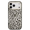 Imagen de FUNDA GUESS IPHONE 18 PRO MAX MAGSAFE LEOPARD GLITTER TRIANGLE LOGO BLACK 5310