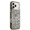 Imagen de FUNDA GUESS IPHONE 18 PRO MAX MAGSAFE LEOPARD GLITTER TRIANGLE LOGO BLACK 5310