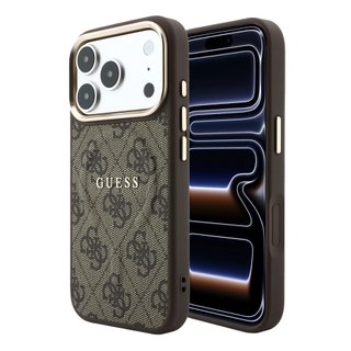 Imagen de FUNDA GUESS IPHONE 18 PRO MAX MAGSAFE 4G CLASSIC BROWN 5112