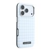 Imagen de FUNDA KARL LAGERFELD IPHONE 18 PRO MAGSAFE SMOOTH HOUNDSTOOTH  RESIN LOGO L. BLUE 9684