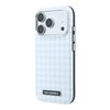 Imagen de FUNDA KARL LAGERFELD IPHONE 18 PRO MAX MAGSAFE SMOOTH PU HOUNDSTOOTH & RESIN LOGO L. BLUE  9691