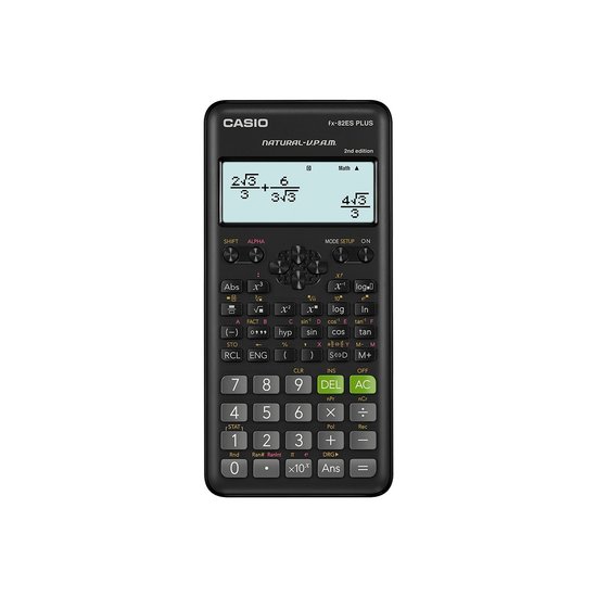 Imagen de CALCULADORA CASIO FX-82ES PLUS