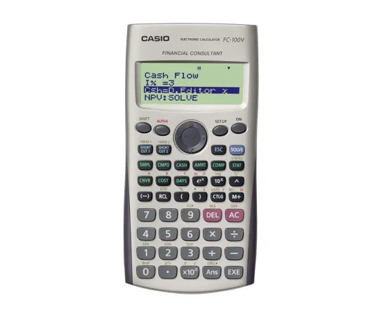 Imagen de CALCULADORA FINANCIERA CASIO FC-100V