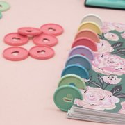 Imagen de ANILLOS DE 24 MM PARA ENCUADERNADO - ROSADO