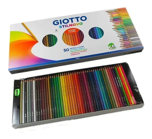 Imagen de LÁPICES DE COLORES GIOTTO x50