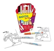 Imagen de MARCADORES GIOTTO BE-BÉ CAMBIACOLOR x8