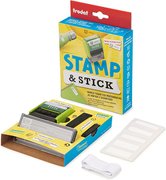 Imagen de SELLO STAMP AND STICK, SET DE IMPRENTA PARA ETIQUETAR OBJETOS