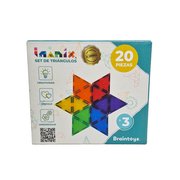 Imagen de IMANIX SET TRIÁNGULOS 20 PIEZAS