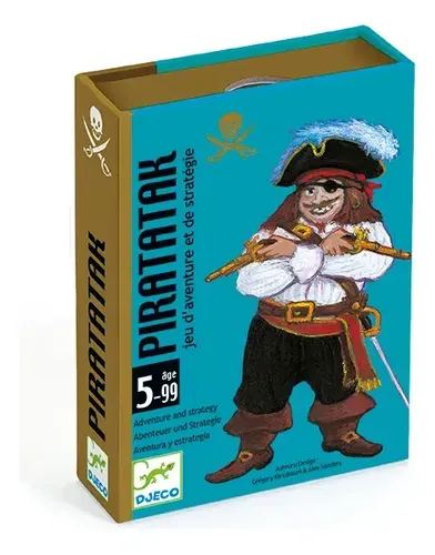 Imagen de JUEGO DE CARTAS PIRATATAK DJECO
