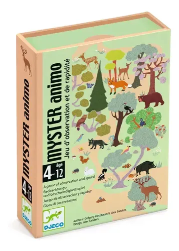 Imagen de JUEGO DE CARTAS MYSTER ANIMO DJECO