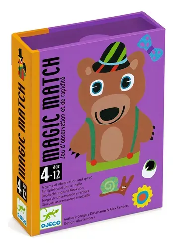 Imagen de JUEGO DE CARTAS MAGIC MATCH DJECO