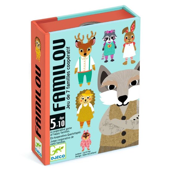 Imagen de JUEGO DE CARTAS FAMILOU DJECO