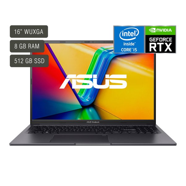 Imagen de Notebook Asus Vivobook 16'' Core I5 8gb 512gb Win11 Rtx2050
