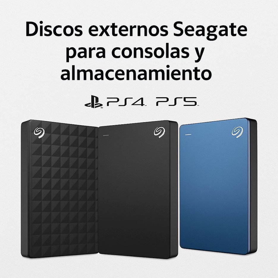 Discos Externos Seagate para PS5, PS4, Xbox y PC – Guía 2025 en Uruguay Discos Externos Seagate para PS5, PS4, Xbox y PC – Guía 2025 en Uruguay