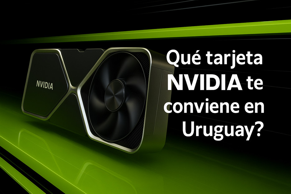 Top placas de video NVIDIA para gaming, diseño e inteligencia artificial en Uruguay (2025) Top placas de video NVIDIA para gaming, diseño e inteligencia artificial en Uruguay (2025)