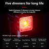 Imagen de Luz Trasera Para Bicicleta Thinkrider Wt06r 5 Modos 8-30lm Ipx6
