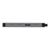 Imagen de Hub 4 Puertos Unno Hb1012gy 2 Usb C / 2 Usb A