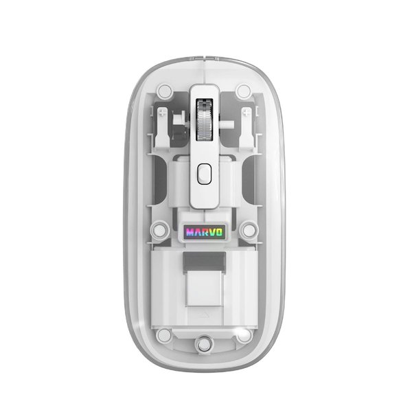 Imagen de Mouse Marvo Inalámbrico M810w Blanco