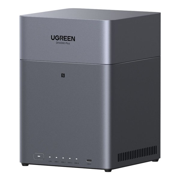 Imagen de Servidor NAS Ugreen DH4300 Plus 4 Bahías 8GB 2.5GbE