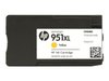 Imagen de HP 951XL - 17 ml - Alto rendimiento - amarillo - original - cartucho de tinta - para Officejet Pro 251, 276, 8100, 8600, 8600 N911, 8610, 8615, 8616, 8620, 8625, 8630, 8640