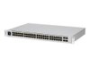 Imagen de Ubiquiti UniFi Switch USW-48-POE - Conmutador - Gestionado - 48 x 10/100/1000 (32 PoE+) + 4 x Gigabit SFP - sobremesa, montaje en rack - PoE+ (195 W)