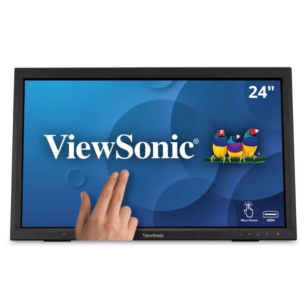 Imagen de ViewSonic  24″ Touch TD2423DFHD MVA 75 Hz 10‑Point IR  TD2423D