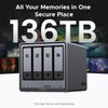 Imagen de Servidor NAS Ugreen DXP4800 Intel N100 4 Bahías 8GB