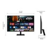 Imagen de Monitor Samsung Smart 32" 4K USB-C Parlantes HDR