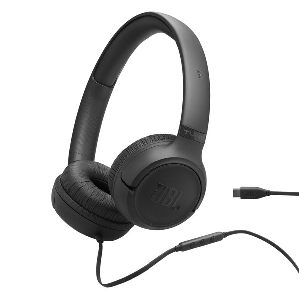 Imagen de Auriculares Cable USB-C JBL Tune 530C Pure Bass Plegables