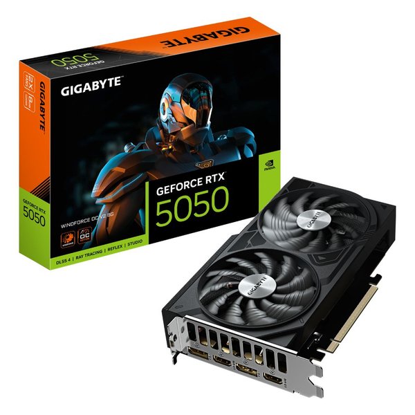 Imagen de Tarjeta de Video Gigabyte GeForce RTX 5050 WINDFORCE OC 8GB