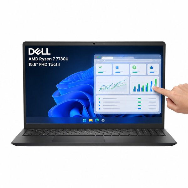 Imagen de Notebook Dell 15 AMD Ryzen 7 16GB 512GB 15.6" Táctil
