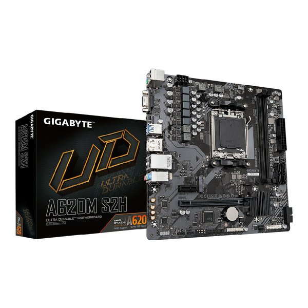 Imagen de Motherboard AMD AM5 DDR5 Gigabyte A620M S2H