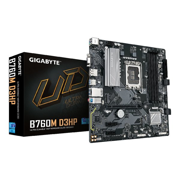 Imagen de Motherboard Intel LGA1700 DDR5 Gigabyte B760M D3HP