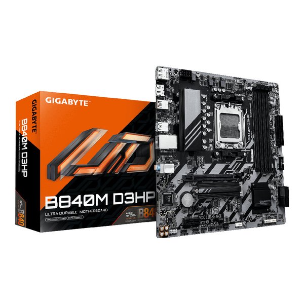 Imagen de Motherboard AMD AM5 DDR5 Gigabyte B840M D3HP