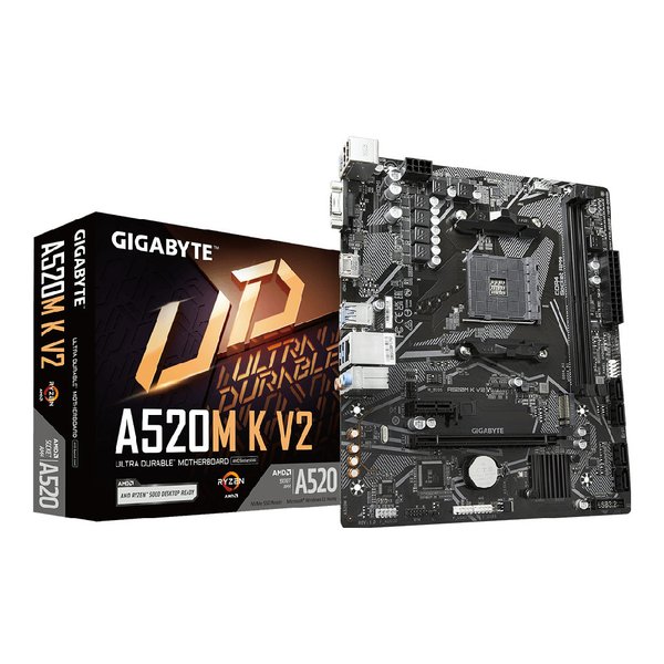 Imagen de Motherboard AMD AM4 DDR4 Gigabyte A520M K V2