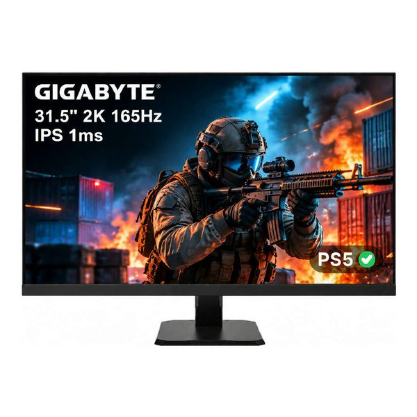 Imagen de Monitor Gigabyte 31.5" 2K 165Hz IPS 1ms