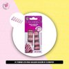 Imagen de Uñas Postizas Cuadradas Mediana Color Rosa Nude Dompel X24 U
