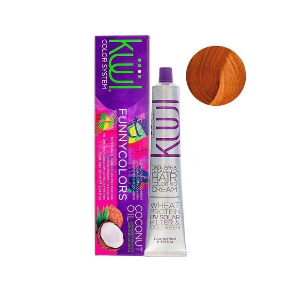 Imagen de Tinta Semipermanente Kuul FunnyColors Fantasia Naranja 90ml