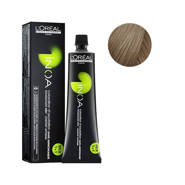 Imagen de Tinta Permanente Loreal Inoa Blond Resist N° 9.12 60gr