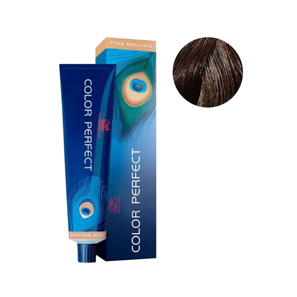 Imagen de Tinta Permanente Wella Color Perfect N° 4/0 60ml