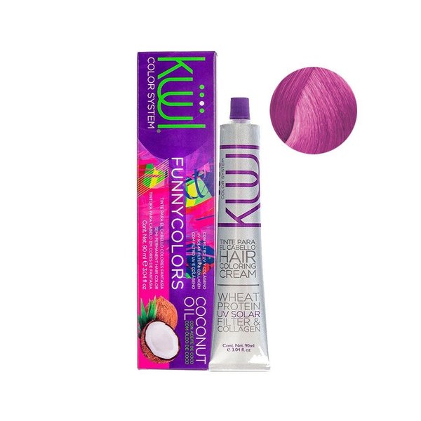 Imagen de Tinta Semipermanente Kuul FunnyColors Fantasia Rosa 90ml