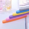 Imagen de Pack 50 Limas Recta Colores Super Acolchonada 18cm Manicuria