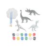 Imagen de Dinosaurios Para Pintar + Pinceles + Pinturas Varios Colores