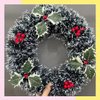 Imagen de Corona Navideña De 40cm Para Puerta Decoración Para Navidad