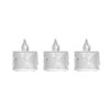 Imagen de Pack 3 Velas De Luz Led Acrílicas Luz Cálida 3,5cm X 5cm