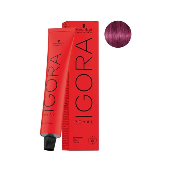 Imagen de Tinta Permanente Schwarzkopf Igora Royal Tono 0-89 60gr
