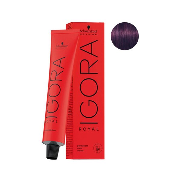 Imagen de Tinta Permanente Schwarzkopf Igora Royal Tono 0-99 60gr