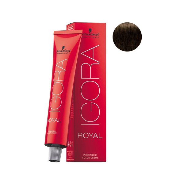 Imagen de Tinta Permanente Schwarzkopf Igora Royal Tono 4-5 60gr