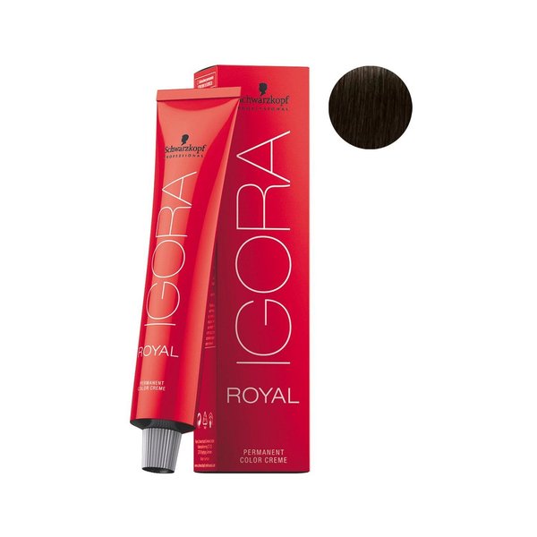 Imagen de Tinta Permanente Schwarzkopf Igora Royal Tono 4-13 60gr