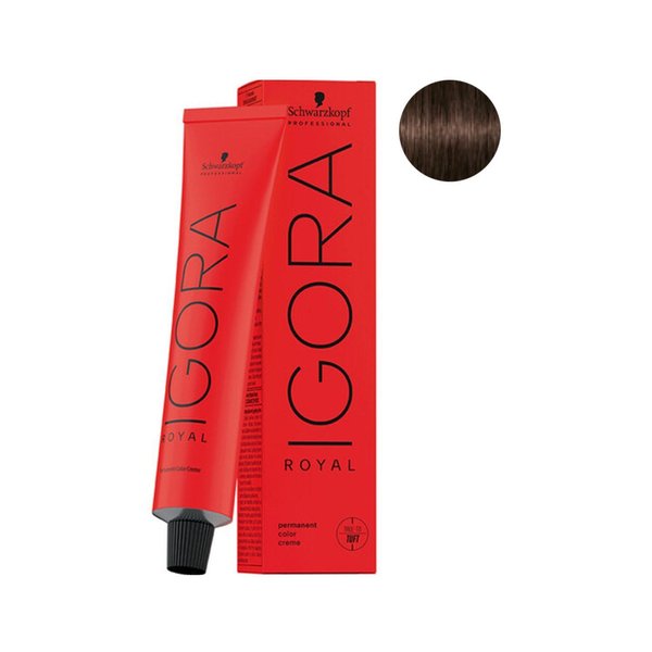 Imagen de Tinta Permanente Schwarzkopf Igora Royal Tono 4-6 60gr